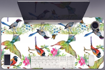 Mapa birou pasăre colorat