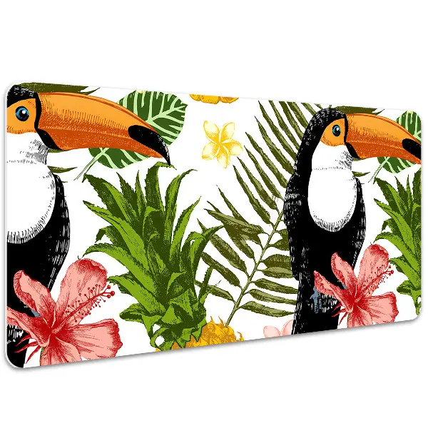 Mapa birou Toucan și ananas