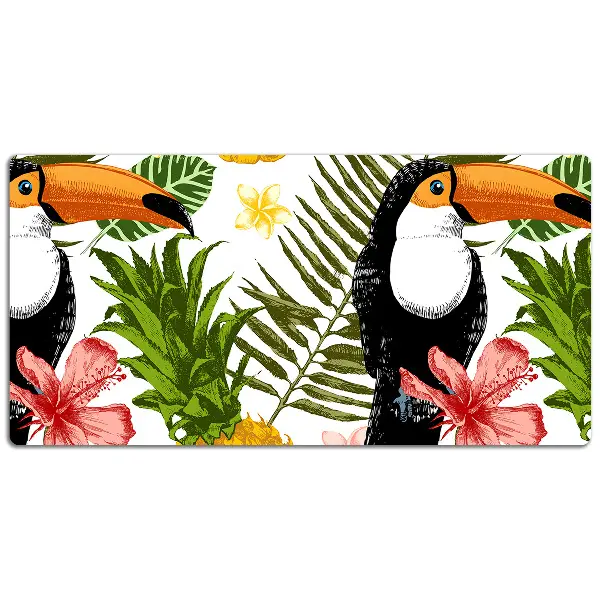 Mapa birou Toucan și ananas