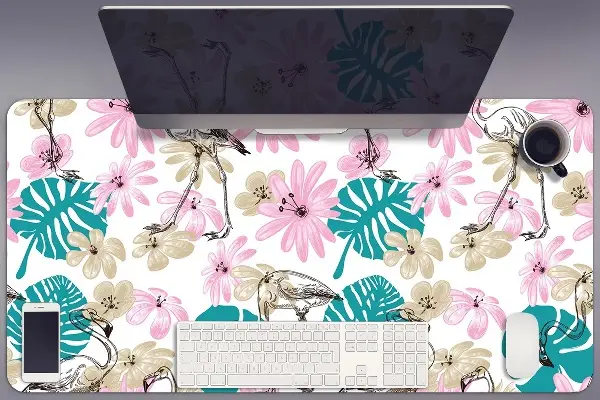 Mapa birou flamingo pictate