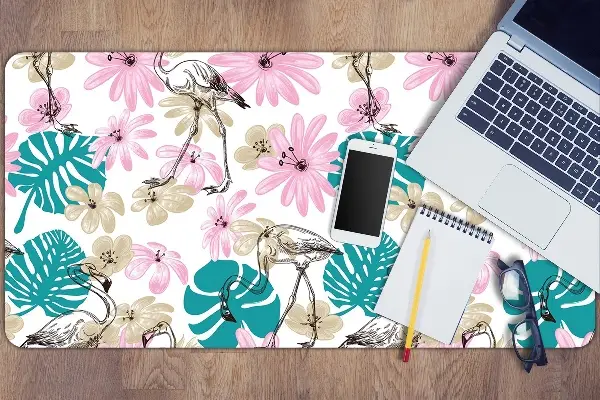 Mapa birou flamingo pictate