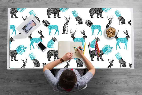 Mapa pentru birou animale