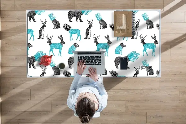 Mapa pentru birou animale