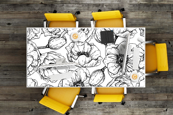 Mapa birou Design floral
