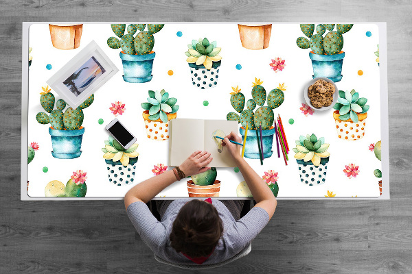 Mapa birou cactus pictat