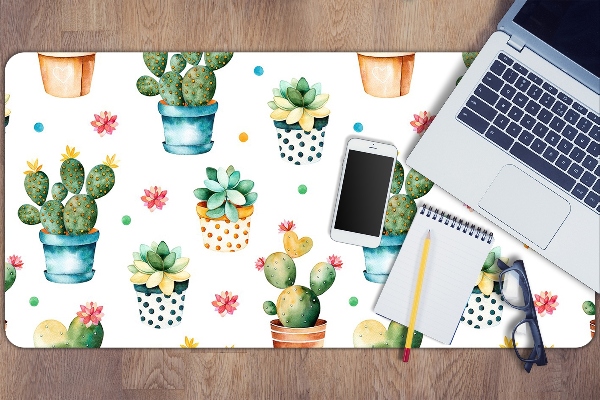 Mapa birou cactus pictat