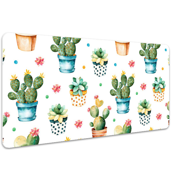 Mapa birou cactus pictat