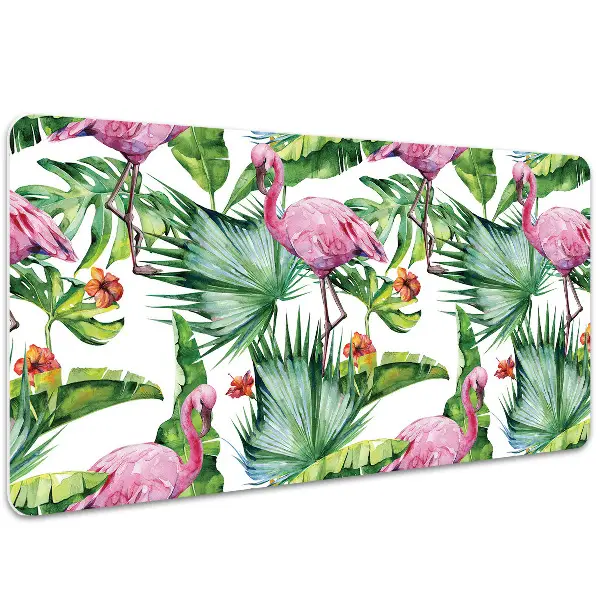 Mapa birou Frunze și Flamingos