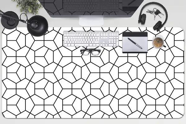 Mapa birou forme geometrice