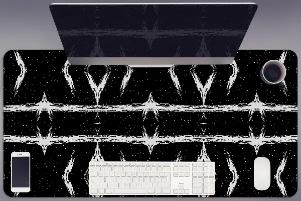 Mapa de birou abstractizare negru