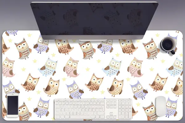 Mapa birou Owls basm