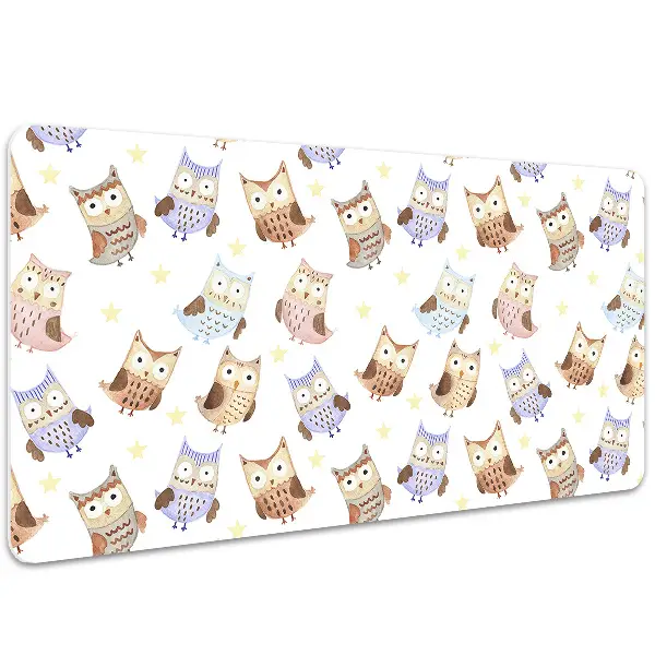 Mapa birou Owls basm