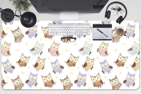 Mapa birou Owls basm