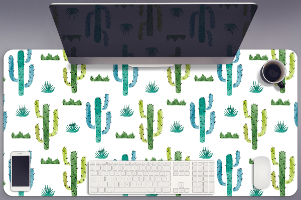 Mapa pentru birou pictat Cactus