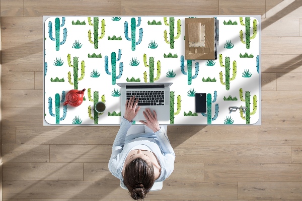 Mapa pentru birou pictat Cactus