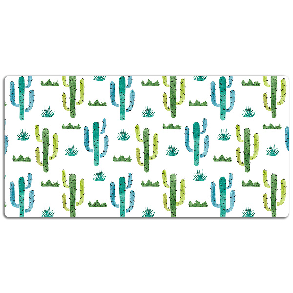 Mapa pentru birou pictat Cactus