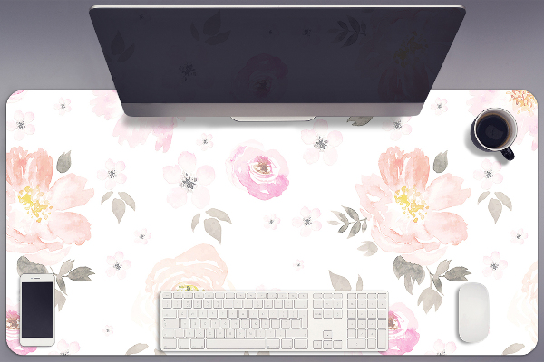 Mapa pentru birou model floral