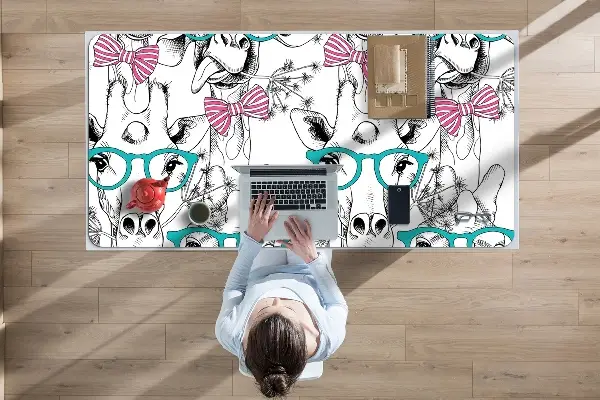 Mapa pentru birou Hipster girafă