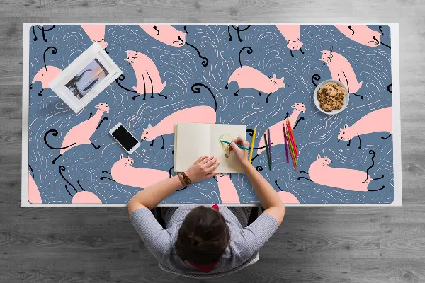 Mapa pentru birou Pisici de desene animate