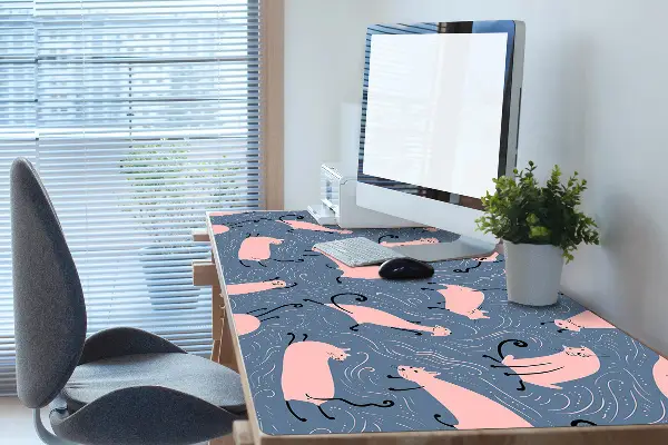 Mapa pentru birou Pisici de desene animate