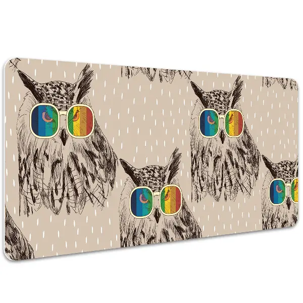Mapa de birou Owls ochelari