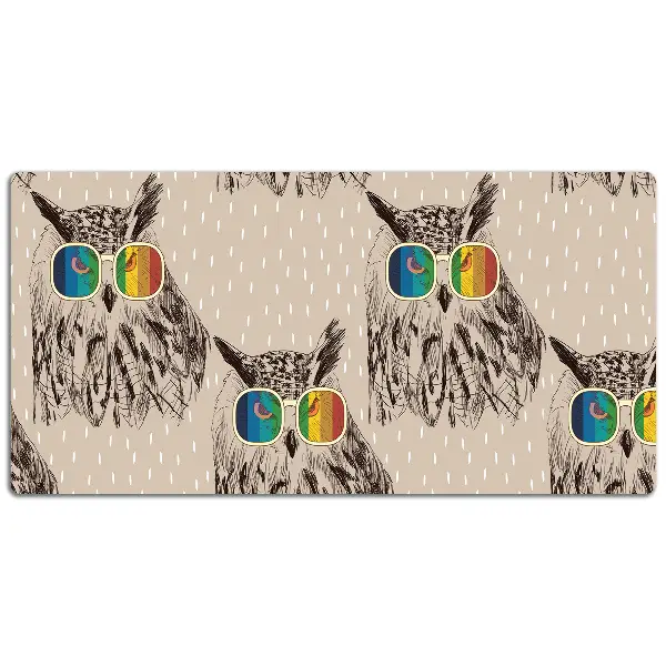 Mapa de birou Owls ochelari