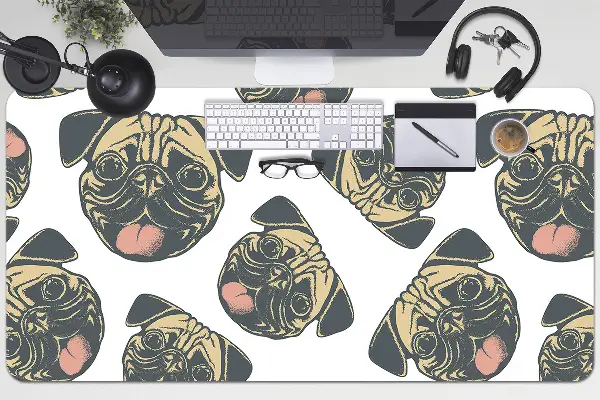 Mapa de birou Pug-