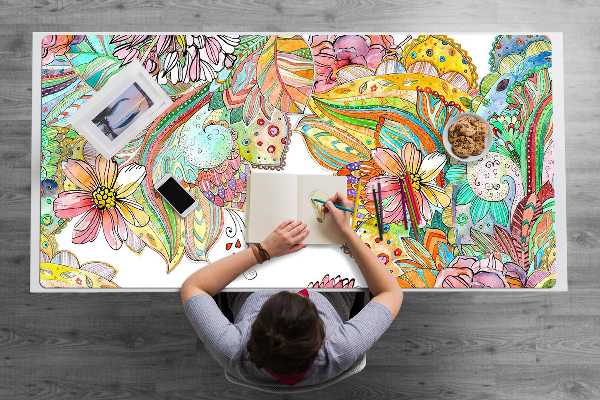 Mapa pentru birou model Mandala