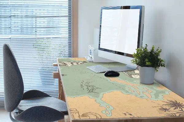 Mapa de birou Treasure hartă