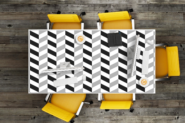Mapa de birou model herringbone