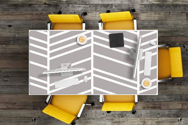 Mapa birou model herringbone