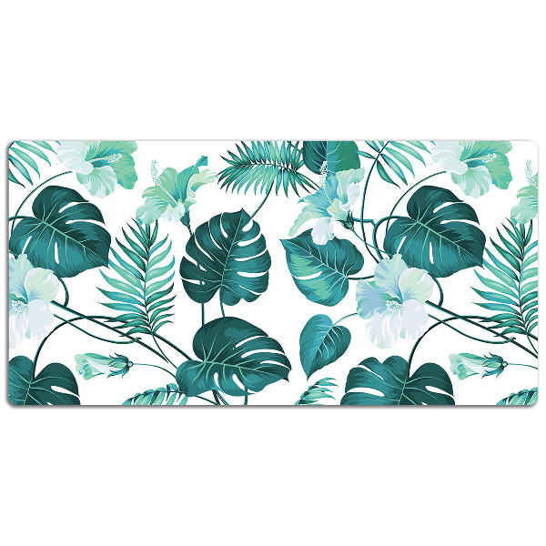 Mapa birou frunze tropicale