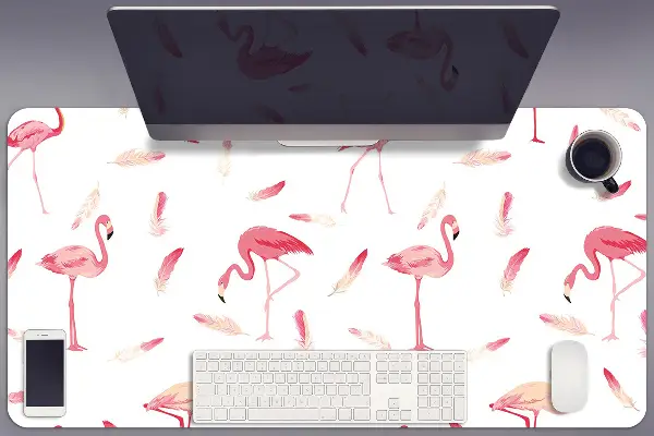 Mapa pentru birou Un stol de flamingo