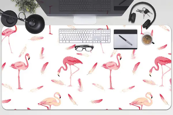 Mapa pentru birou Un stol de flamingo