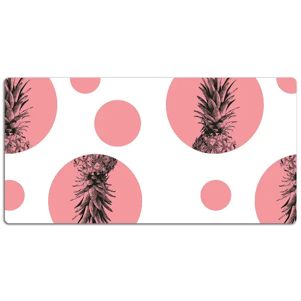 Mapa birou ananas roz