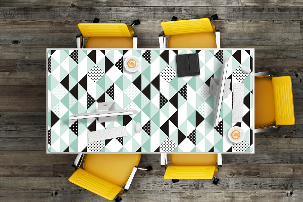 Mapa pentru birou model geometric