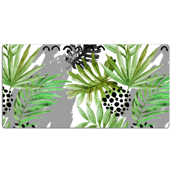 Mapa birou frunze tropicale