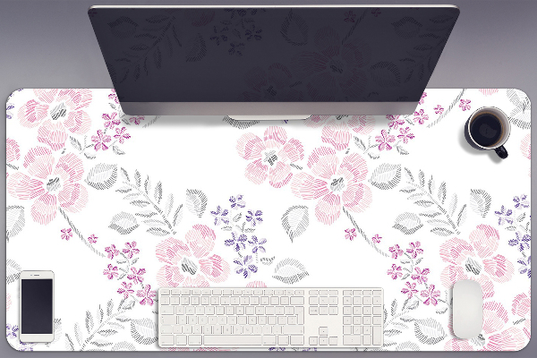 Mapa birou model floral