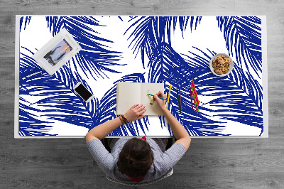 Mapa birou frunze bleumarin