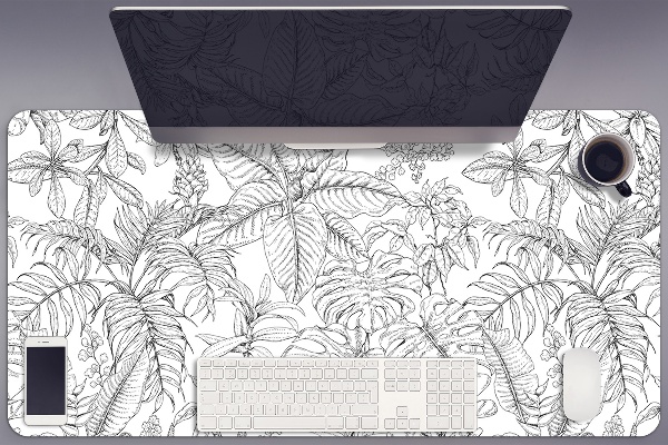 Mapa pentru birou schiță tropicală