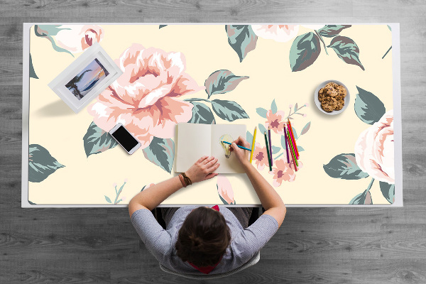 Mapa pentru birou Vintage Roses