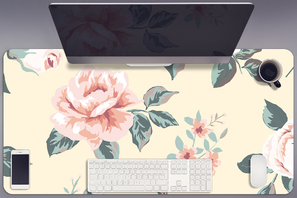 Mapa pentru birou Vintage Roses
