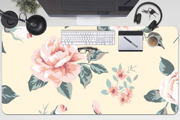 Mapa pentru birou Vintage Roses