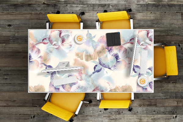 Mapa pentru birou model floral