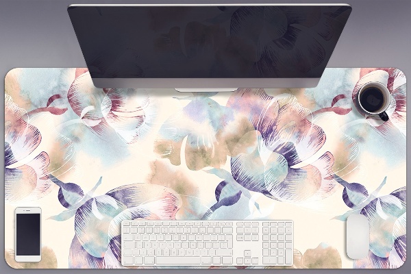 Mapa pentru birou model floral