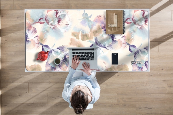 Mapa pentru birou model floral