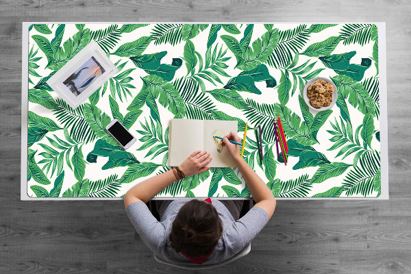 Mapa birou frunze tropicale