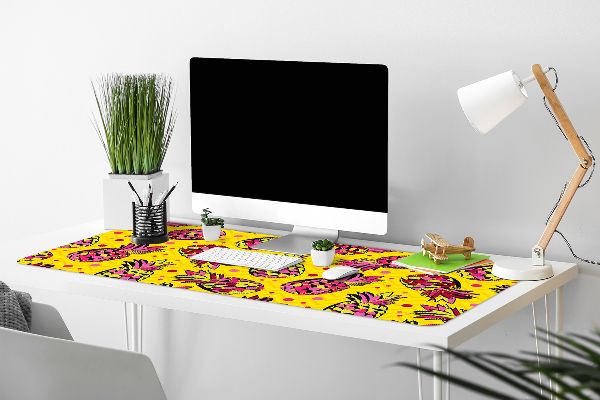 Mapa pentru birou ananas roz
