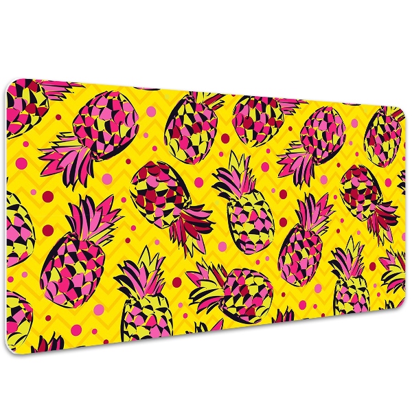 Mapa pentru birou ananas roz
