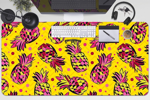 Mapa pentru birou ananas roz
